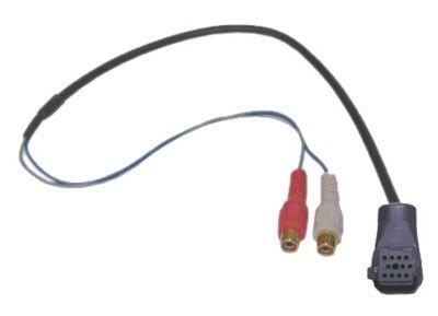 RTA radio-adapter AUX line out, Pioneer 14-polig > RCA vrouwelijk