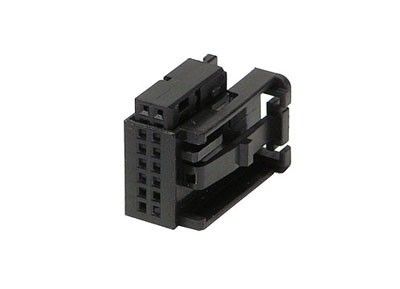 RTA connector mannelijk, Fakra 12-polig zwart