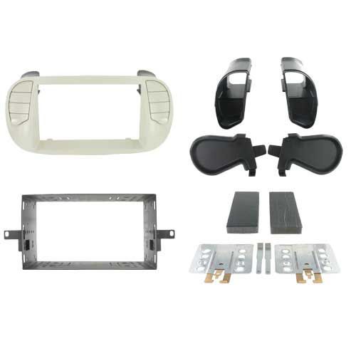 2-DIN inbouwframe voor Fiat 500 (2008–2015) – 2630281028