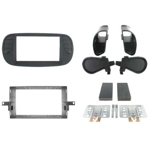 2-DIN inbouwframe voor Fiat 500 (2008–2015) – 79912.331094-17