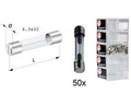RTA glaszekering rapid type 20A 6x32 mm 50 stuks in een doosje