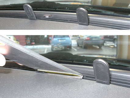 Brodit Extra-strength ProClip 213437 voor Ford Mondeo 2001-2007 - montagepositie op dashboard