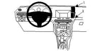 Brodit Extra-strength ProClip 213443 voor Opel Astra 2004-2009 - productfoto zwarte ABS montagebasis