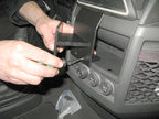 Brodit Extra-strength ProClip 213459 voor Volvo NH series 2009-2012, Volvo FM series 2009-2013 en Volvo FH series 2009-2012 - detail van dashboardmontage