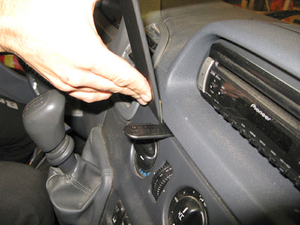 Brodit Extra-strength ProClip 213462 voor Mercedes Benz Sprinter 2000-2006 - ProClip geplaatst in het voertuig