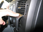 Brodit Extra-strength ProClip 213486 voor Ford Transit Tourneo 2007-2013 en Ford Transit 2007-2013 - detail van dashboardmontage