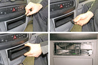 Brodit Extra-strength ProClip 213491 voor Mercedes Benz Sprinter 2007-2018 en Volkswagen Crafter 2007-2016 - montagepositie op dashboard