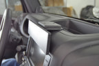 Brodit Extra-strength ProClip 213499 voor Jeep Wrangler 2011-2018 - detail van dashboardmontage