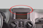 Brodit Extra-strength ProClip 213499 voor Jeep Wrangler 2011-2018 - productfoto zwarte ABS montagebasis