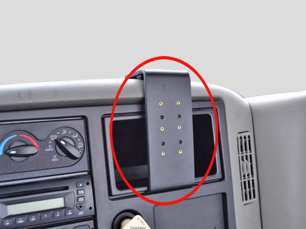 Brodit Extra-strength ProClip 213503 voor International Transtar 2002-2018, International TerraStar 2002-2017 e.a. - productfoto zwarte ABS montagebasis