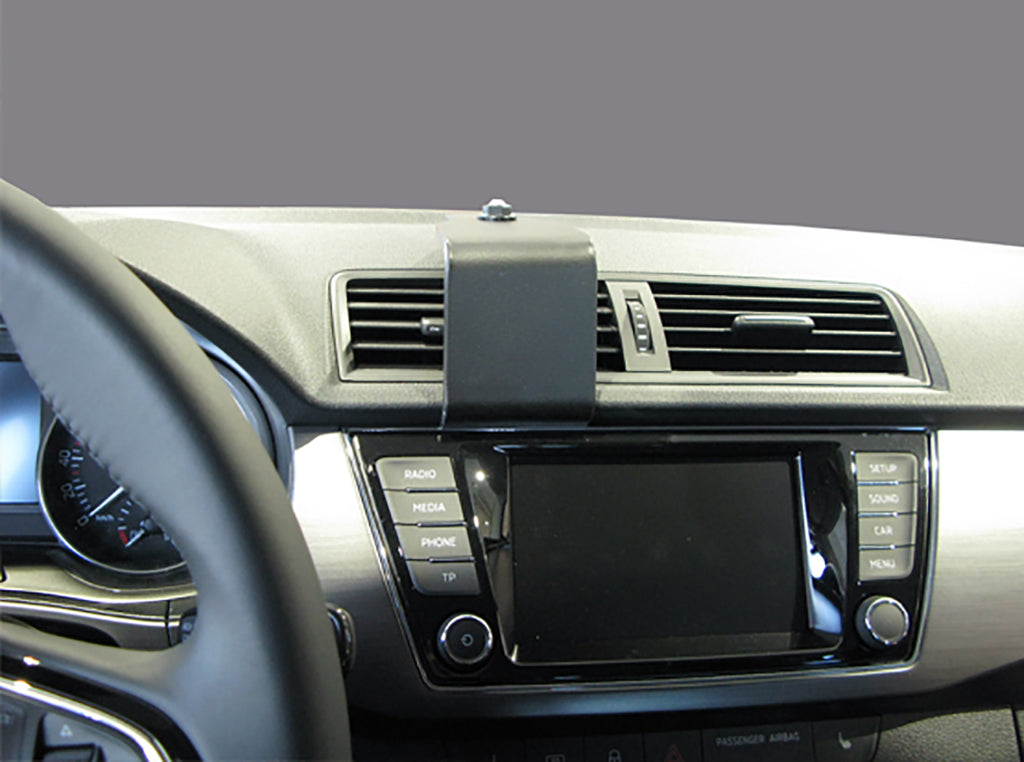 Brodit Extra-strength ProClip 213510 voor Skoda Fabia 2015-2021 - productfoto zwarte ABS montagebasis