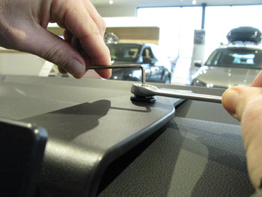 Brodit Extra-strength ProClip 213511 voor Skoda Rapid 2013-2019 - detail van dashboardmontage