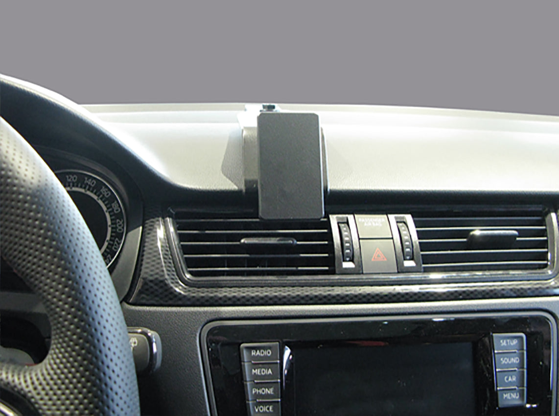 Brodit Extra-strength ProClip 213511 voor Skoda Rapid 2013-2019 - productfoto zwarte ABS montagebasis