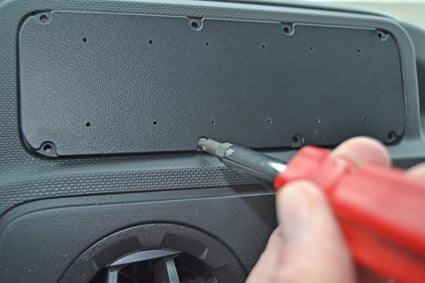 Brodit Extra-strength ProClip 213512 voor Ford E-Series 2009-2016 - detail van dashboardmontage