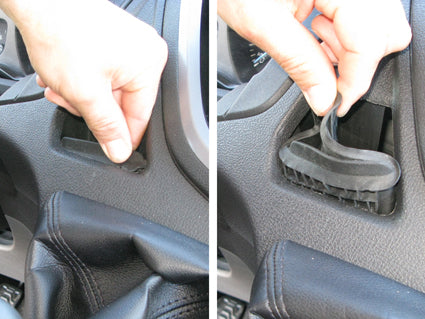 Brodit Extra-strength ProClip 213517 voor Ford Transit 2014-2019 - montagepositie op dashboard