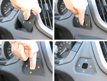 Brodit Extra-strength ProClip 213517 voor Ford Transit 2014-2019 - ProClip geplaatst in het voertuig