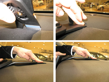 Brodit Extra-strength ProClip 213525 voor Volvo V90 2017-2026 en Volvo S90 2017-2025 - ProClip geplaatst in het voertuig