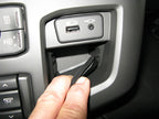 Brodit Extra-strength ProClip 213526 voor Scania S-series 2017-2024, Scania R-series 2017-2024 e.a. - montagepositie op dashboard