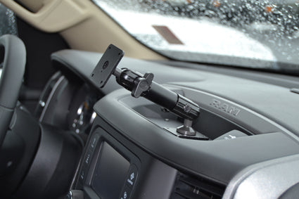 Brodit Extra-strength ProClip 213552 voor Ram Pick Up 1500 2019-2026 - detail van dashboardmontage