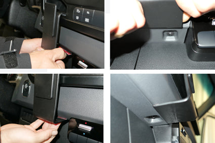 Brodit Extra-strength ProClip 213556 voor Mercedes Benz Sprinter 2019-2026 - ProClip geplaatst in het voertuig