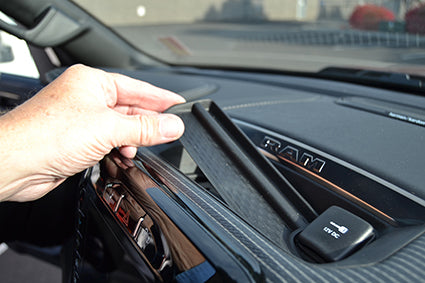 Brodit Extra-strength ProClip 213557 voor Ram Pick Up 1500 2019-2026 - montagepositie op dashboard