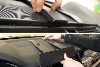 Brodit Extra-strength ProClip 213560 voor Skoda Kodiaq 2017-2023 en Skoda Karoq 2018-2026 - ProClip geplaatst in het voertuig