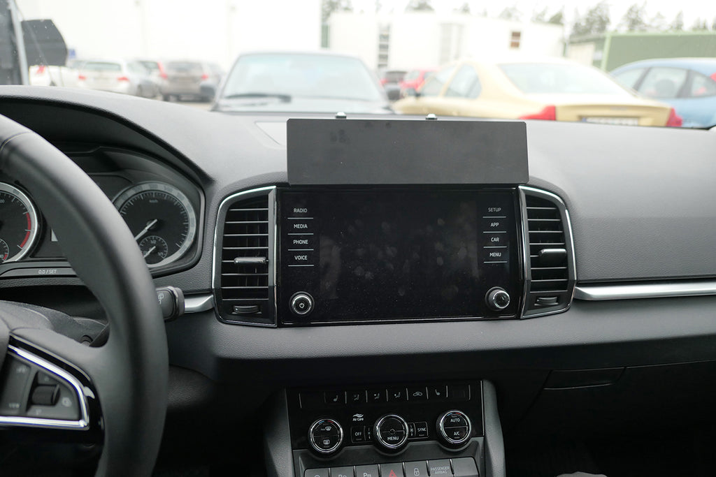 Brodit Extra-strength ProClip 213560 voor Skoda Kodiaq 2017-2023 en Skoda Karoq 2018-2026 - productfoto zwarte ABS montagebasis