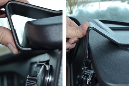 Brodit Extra-strength ProClip 213562 voor Freightliner Cascadia 2018-2026 - ProClip geplaatst in het voertuig