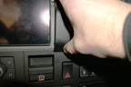 Brodit Extra-strength ProClip 213572 voor Volvo FM series 2021-2026 - montagepositie op dashboard