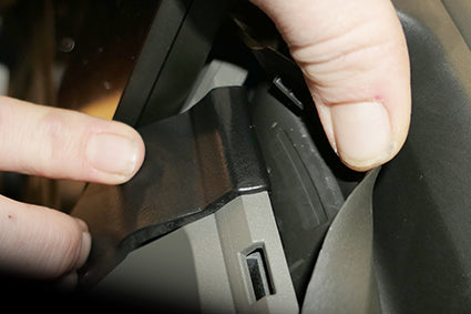 Brodit Extra-strength ProClip 213572 voor Volvo FM series 2021-2026 - detail van dashboardmontage