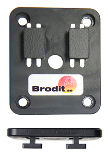 Brodit verticale apparaat montageadapter | 215205 - productfoto 1