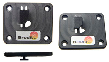 Brodit horizontale apparaat montageadapter | 215225 - productfoto 1
