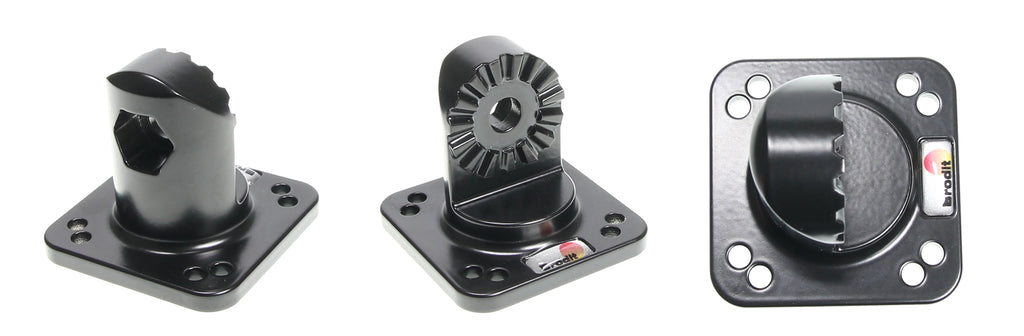 Brodit pedestal mount base/top montageplaat 50x50 mm voor verstelbare  - productfoto 2