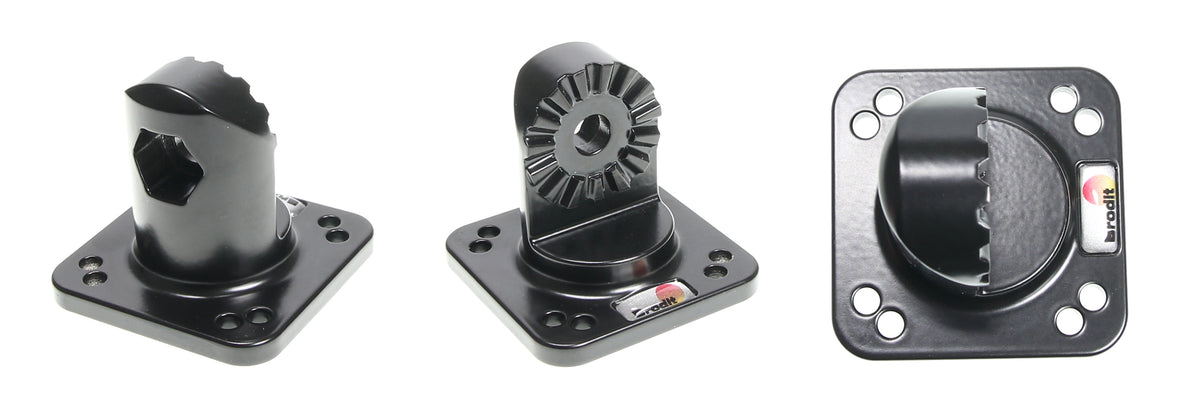 Brodit pedestal mount base/top montageplaat 50x50 mm voor verstelbare  - productfoto 2