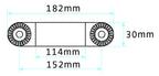 Brodit pedestal mount verlengarm 182 mm voor verstelbare Pedestal Moun - productfoto 2