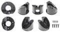 Brodit pedestal mount kabeldoorvoer schuin topdeel 45 graden | 215570 - productfoto 1