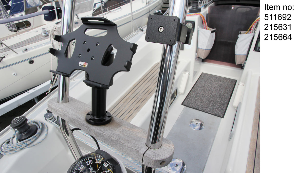 Brodit pipe mount met montageplaat voor Daf LF, Daf CF en Volvo FM ser - productfoto 4