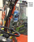 Brodit pipe mount met montageplaat voor Daf LF, Daf CF en Volvo FM ser - productfoto 5