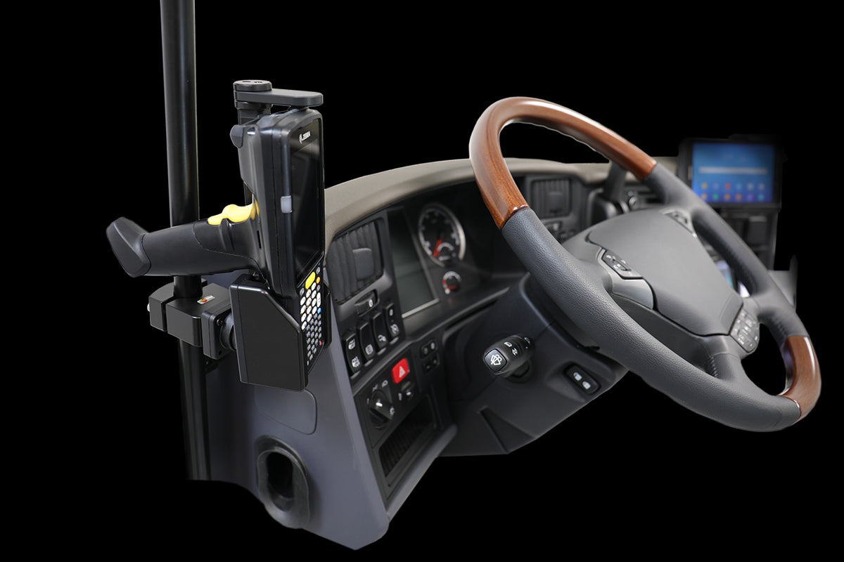 Brodit pipe mount met montageplaat voor Daf LF, Daf CF en Volvo FM ser - productfoto 9