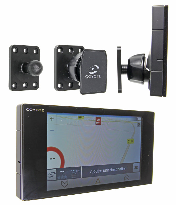 Brodit apparaat montageadapter kogel 17.5 mm voor Coyote Nav | 215706 - productfoto 1