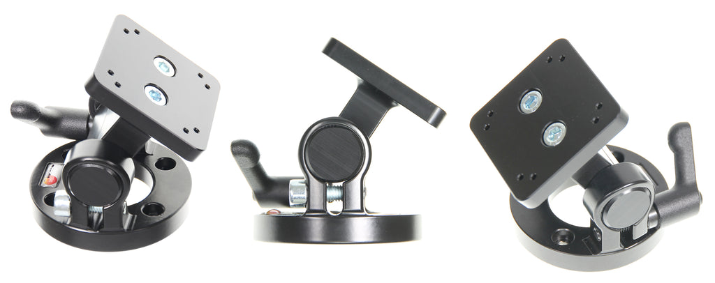 Brodit pedestal mount kabeldoorvoer verstelbaar topdeel 50x50 mm | 215 - productfoto 1