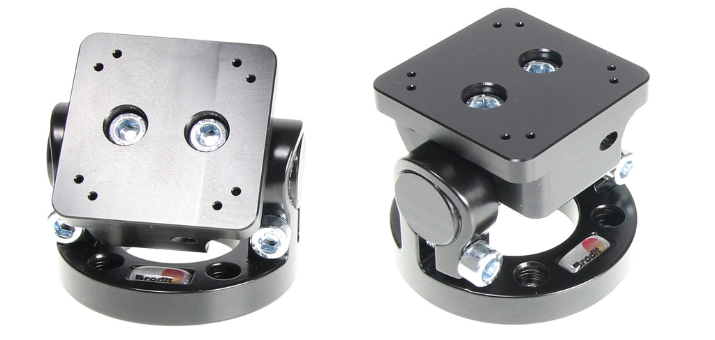 Brodit pedestal mount kabeldoorvoer verstelbaar topdeel 50x50 mm | 215 - productfoto 1