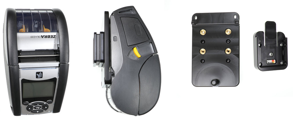 Brodit MultiMoveClip heavy duty set voor Zebra ZQ620 Plus, Zebra ZQ620 - productfoto 1