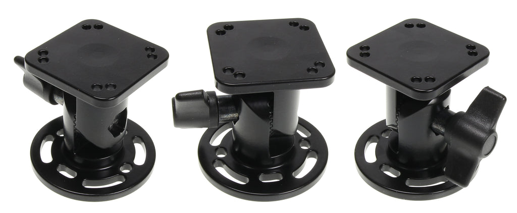 Brodit pedestal mount met vleugelmoer 2 inch met kleine vertanding 50x - productfoto 1