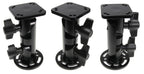 Brodit pedestal mount met vleugelmoer 4 inch met kleine vertanding 50x - productfoto 1