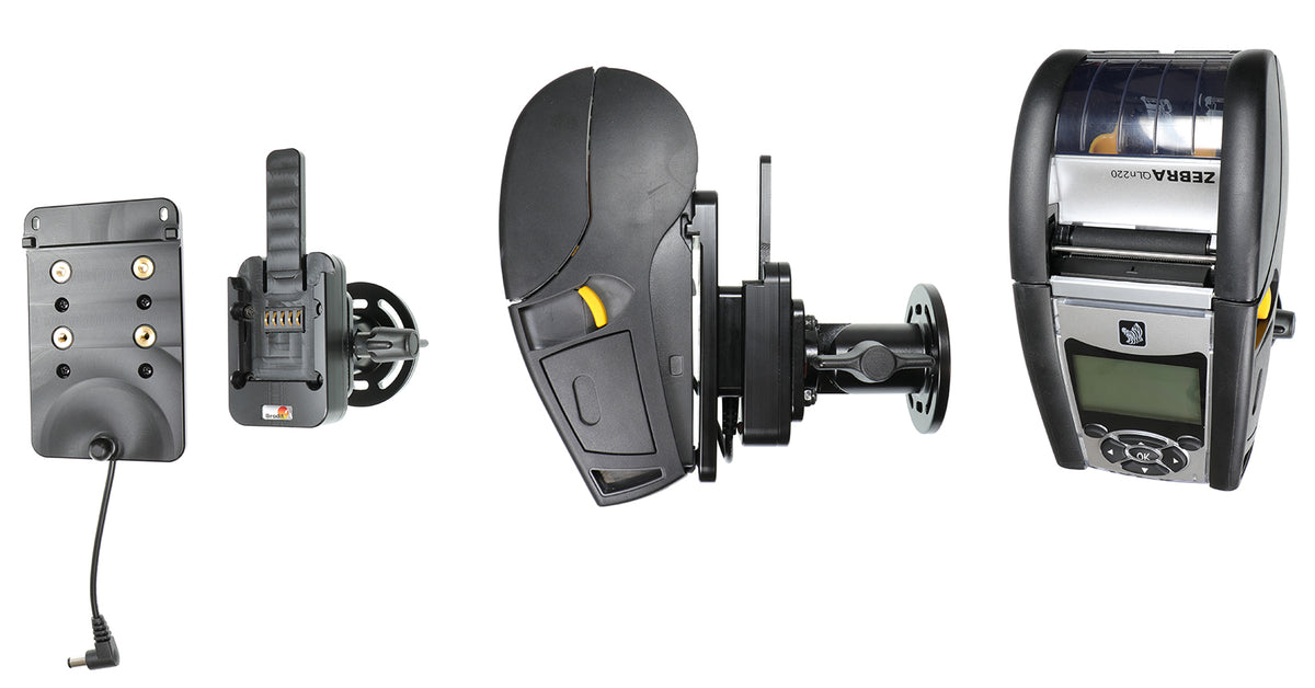 Brodit MultiMoveClip set voor Zebra ZQ620 Plus, Zebra ZQ620 en Zebra Z - productfoto 6