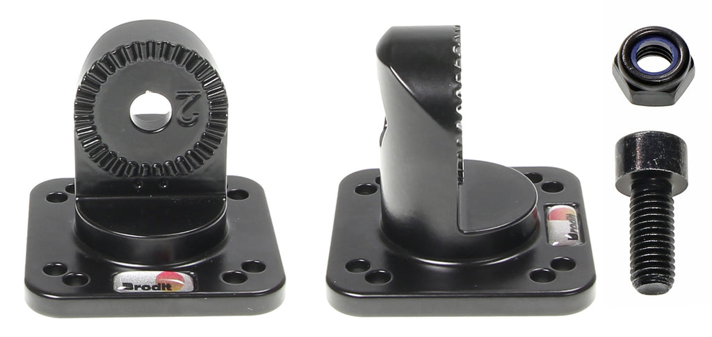 Brodit pedestal mount topdeel 50x50 mm met kleine vertanding voor vers - productfoto 1