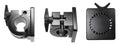 Brodit pipe mount met montageplaat | 215858 - productfoto 1