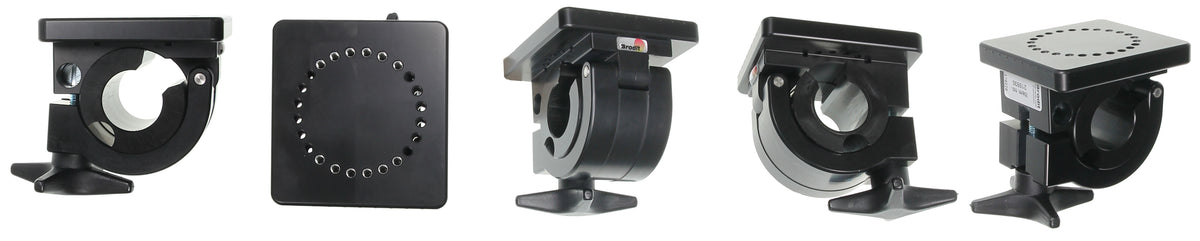 Brodit pipe mount met montageplaat | 215935 - productfoto 1