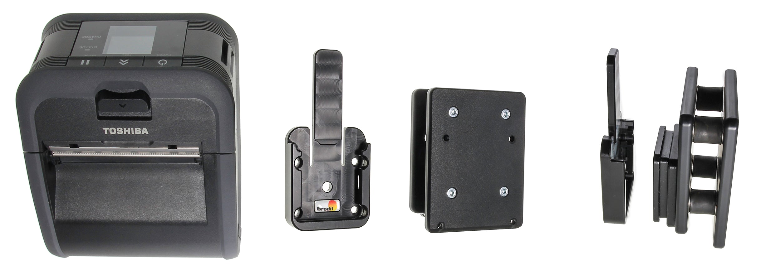 Brodit MultiMoveClip heavy duty set voor Toshiba Printer B-FP3D-series - productfoto 1
